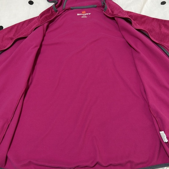 Hanes Sport Performance Fleece Full Zip-Up Jacket - Picture 9 of 14